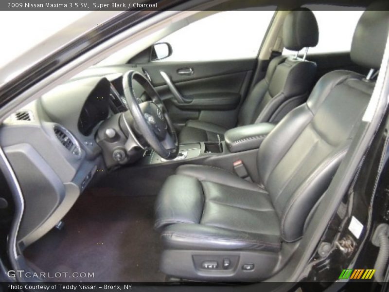 Super Black / Charcoal 2009 Nissan Maxima 3.5 SV