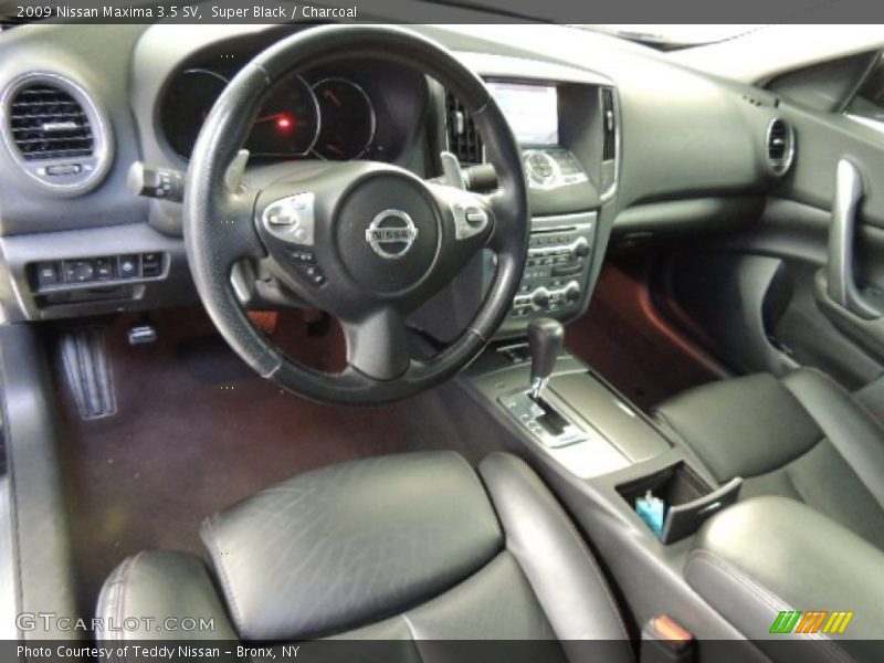 Super Black / Charcoal 2009 Nissan Maxima 3.5 SV