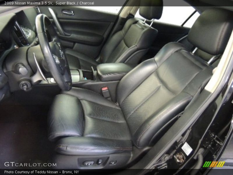 Super Black / Charcoal 2009 Nissan Maxima 3.5 SV