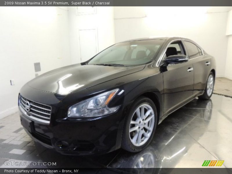Super Black / Charcoal 2009 Nissan Maxima 3.5 SV Premium