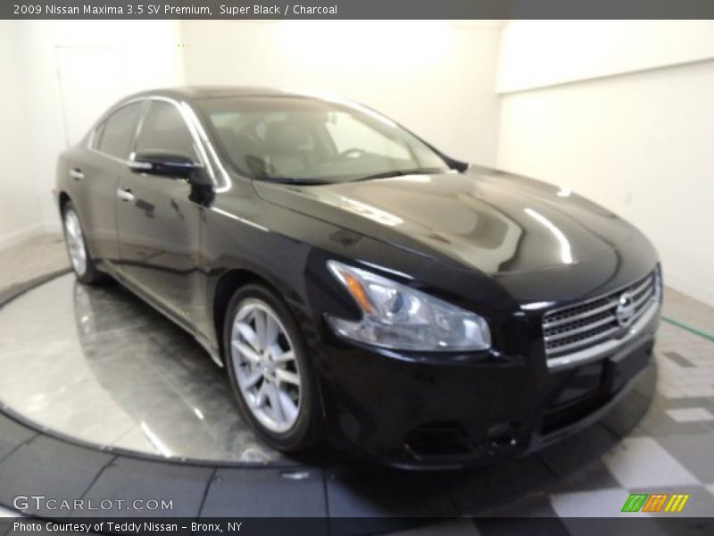 Super Black / Charcoal 2009 Nissan Maxima 3.5 SV Premium