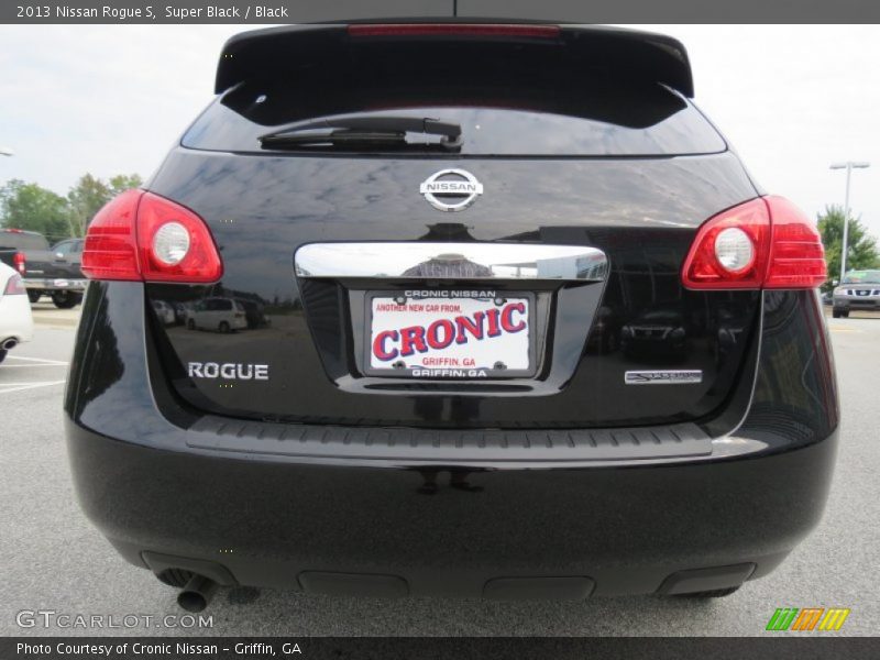 Super Black / Black 2013 Nissan Rogue S