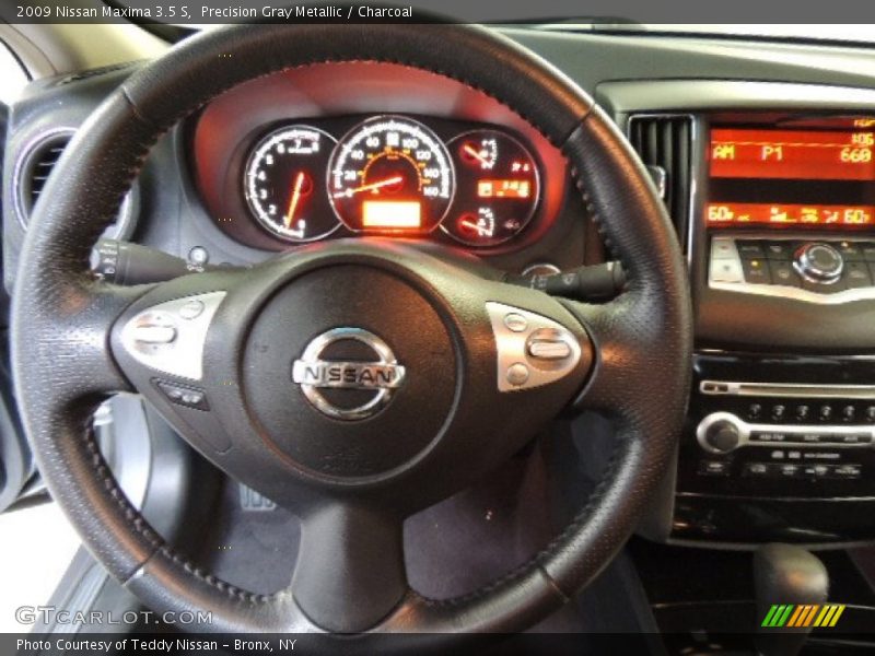 Precision Gray Metallic / Charcoal 2009 Nissan Maxima 3.5 S