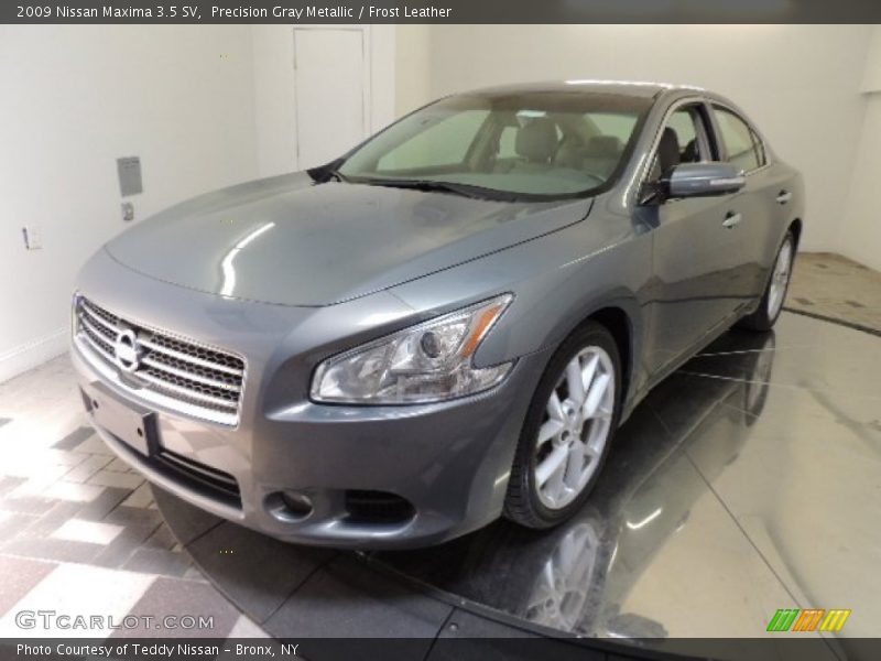Precision Gray Metallic / Frost Leather 2009 Nissan Maxima 3.5 SV
