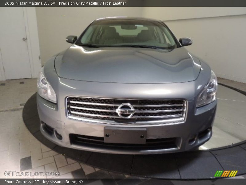 Precision Gray Metallic / Frost Leather 2009 Nissan Maxima 3.5 SV