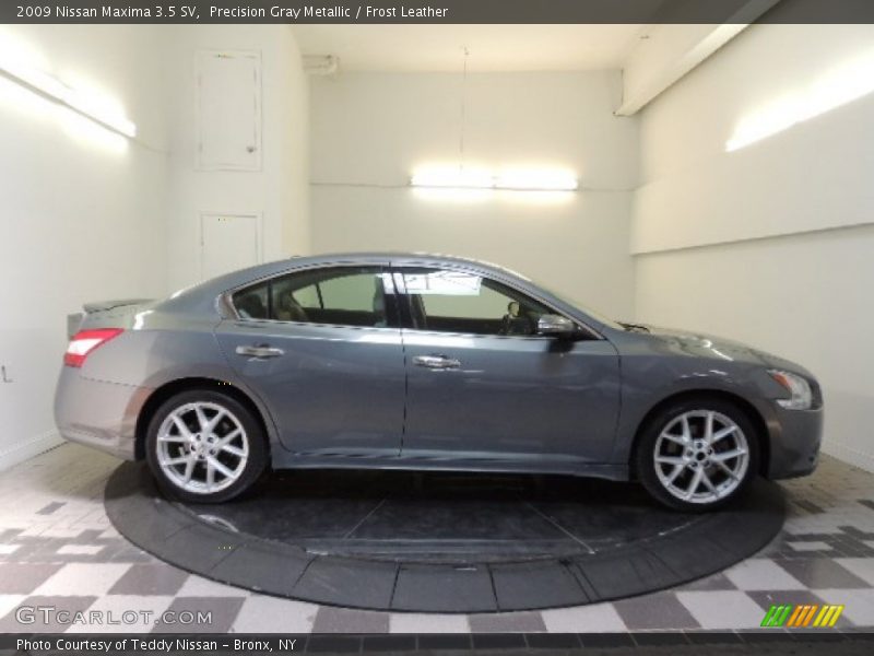 Precision Gray Metallic / Frost Leather 2009 Nissan Maxima 3.5 SV
