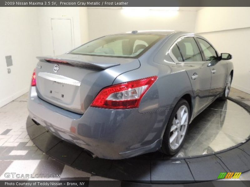 Precision Gray Metallic / Frost Leather 2009 Nissan Maxima 3.5 SV