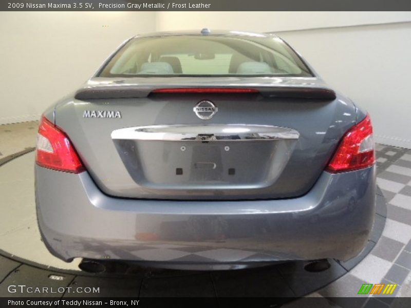 Precision Gray Metallic / Frost Leather 2009 Nissan Maxima 3.5 SV