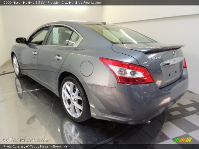 Precision Gray Metallic / Frost Leather 2009 Nissan Maxima 3.5 SV