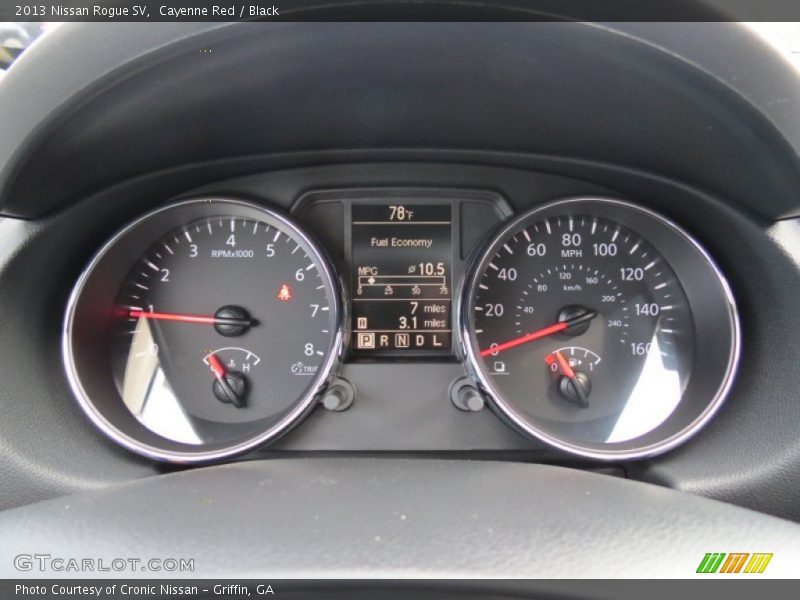  2013 Rogue SV SV Gauges