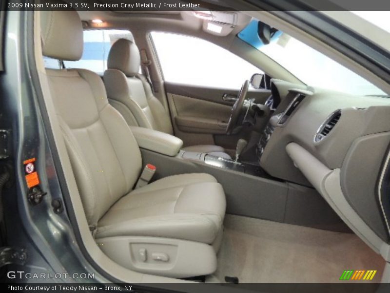 Precision Gray Metallic / Frost Leather 2009 Nissan Maxima 3.5 SV