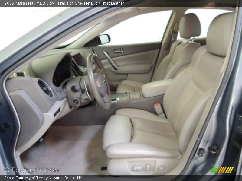 Precision Gray Metallic / Frost Leather 2009 Nissan Maxima 3.5 SV