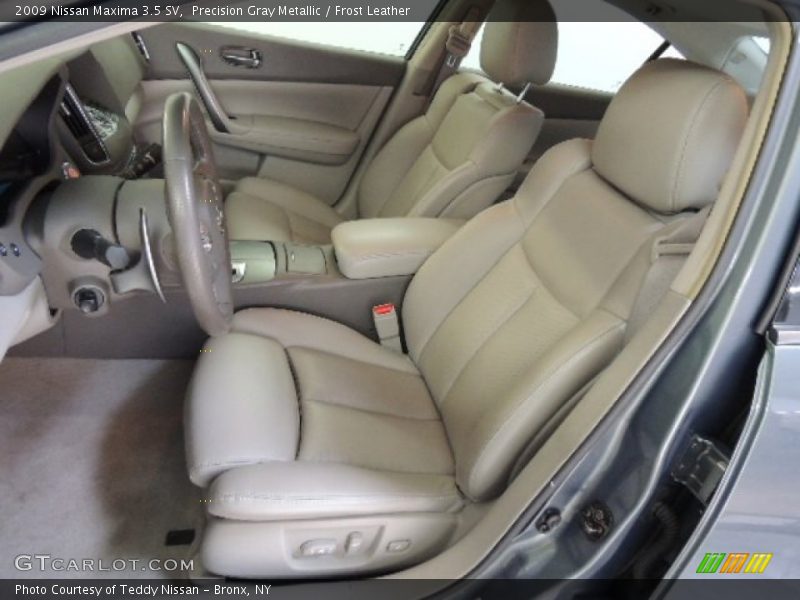 Precision Gray Metallic / Frost Leather 2009 Nissan Maxima 3.5 SV