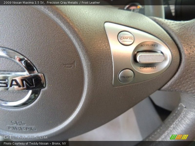 Precision Gray Metallic / Frost Leather 2009 Nissan Maxima 3.5 SV
