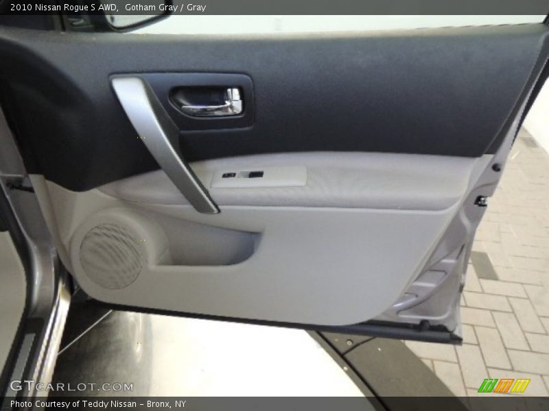 Gotham Gray / Gray 2010 Nissan Rogue S AWD