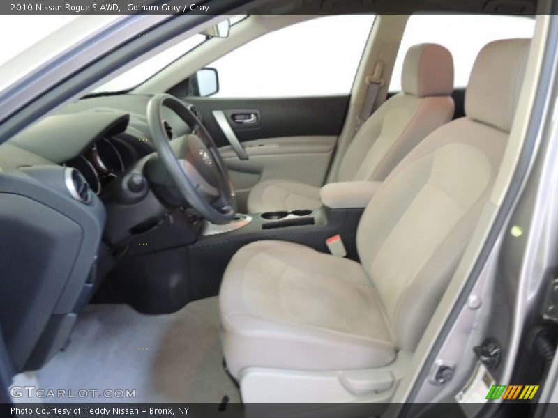Gotham Gray / Gray 2010 Nissan Rogue S AWD