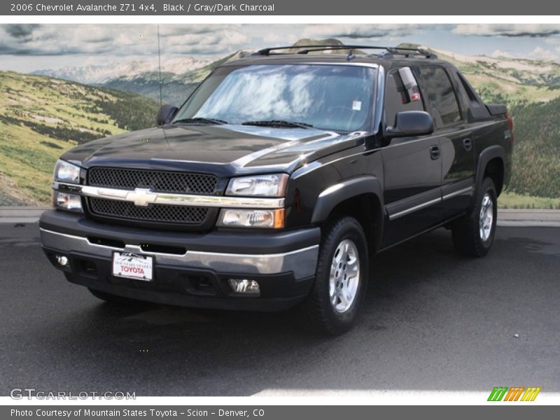 Black / Gray/Dark Charcoal 2006 Chevrolet Avalanche Z71 4x4