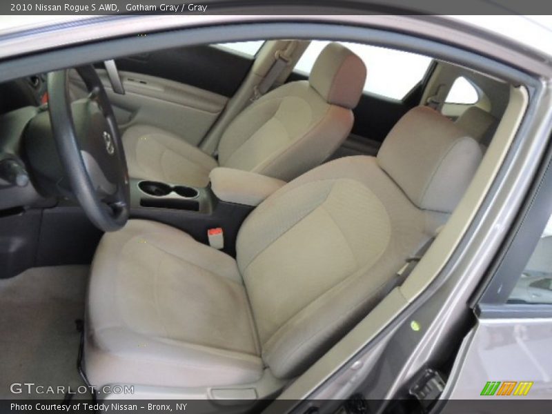 Gotham Gray / Gray 2010 Nissan Rogue S AWD