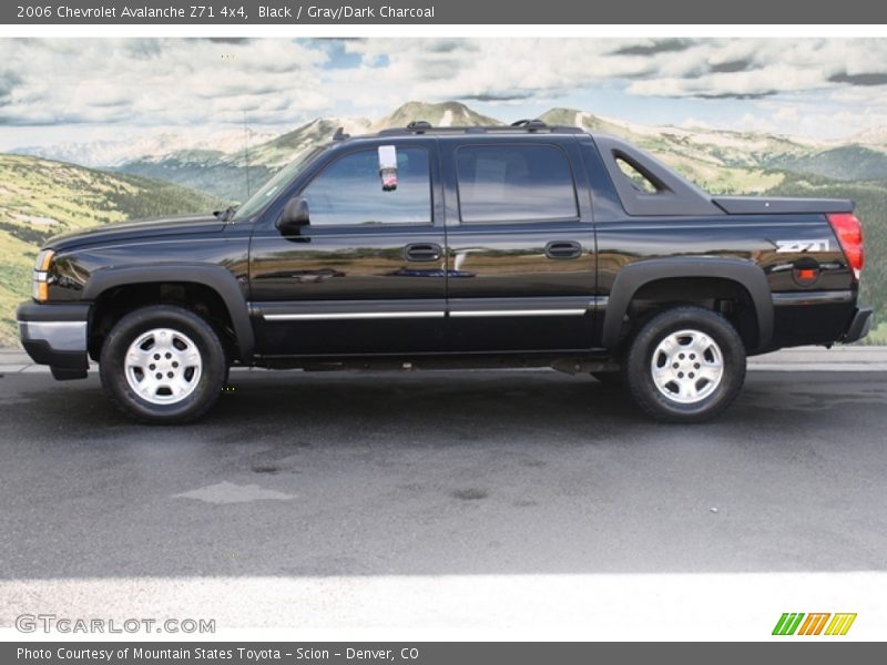 Black / Gray/Dark Charcoal 2006 Chevrolet Avalanche Z71 4x4