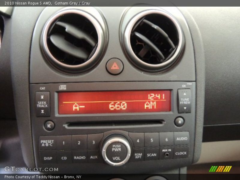 Gotham Gray / Gray 2010 Nissan Rogue S AWD