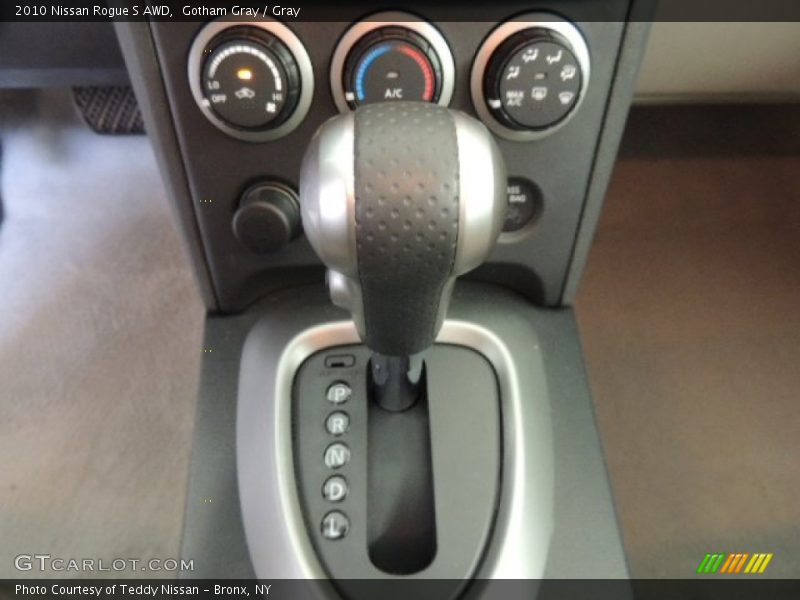 Gotham Gray / Gray 2010 Nissan Rogue S AWD