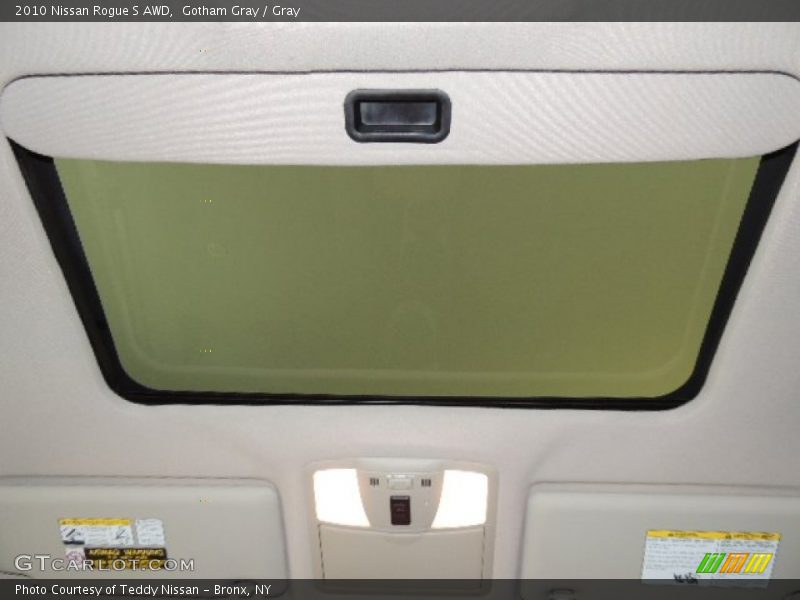 Gotham Gray / Gray 2010 Nissan Rogue S AWD