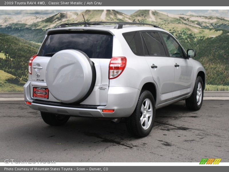 Classic Silver Metallic / Ash Gray 2009 Toyota RAV4 4WD