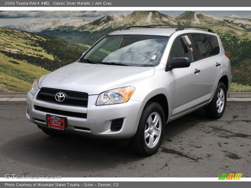 Classic Silver Metallic / Ash Gray 2009 Toyota RAV4 4WD