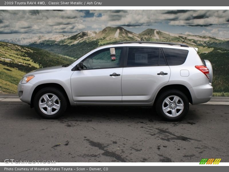 Classic Silver Metallic / Ash Gray 2009 Toyota RAV4 4WD