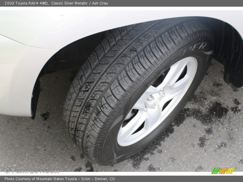 Classic Silver Metallic / Ash Gray 2009 Toyota RAV4 4WD