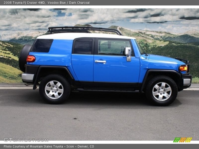 Voodoo Blue / Dark Charcoal 2008 Toyota FJ Cruiser 4WD