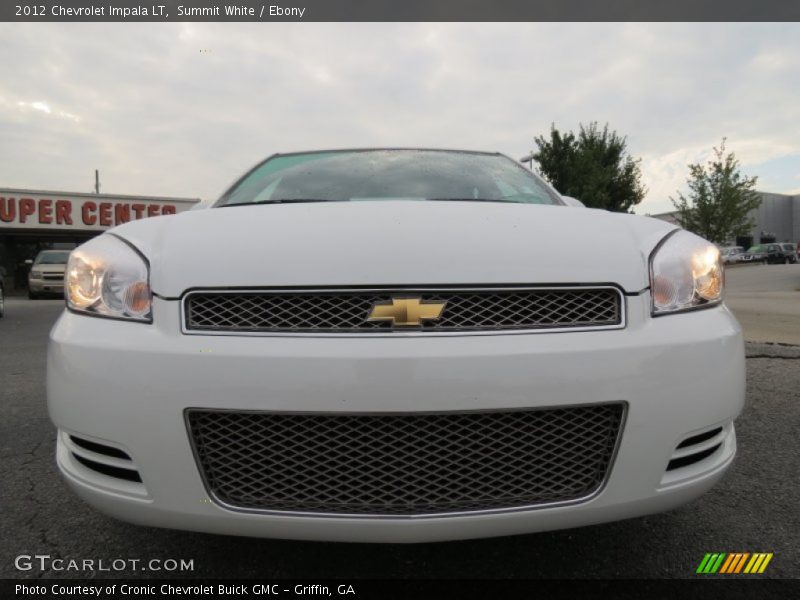 Summit White / Ebony 2012 Chevrolet Impala LT