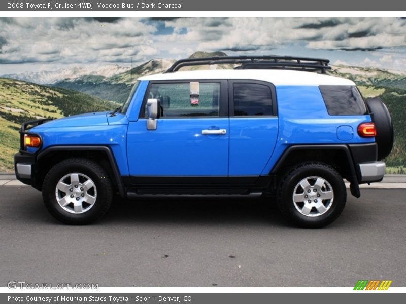 Voodoo Blue / Dark Charcoal 2008 Toyota FJ Cruiser 4WD