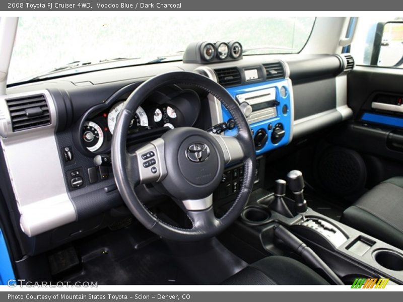 Voodoo Blue / Dark Charcoal 2008 Toyota FJ Cruiser 4WD