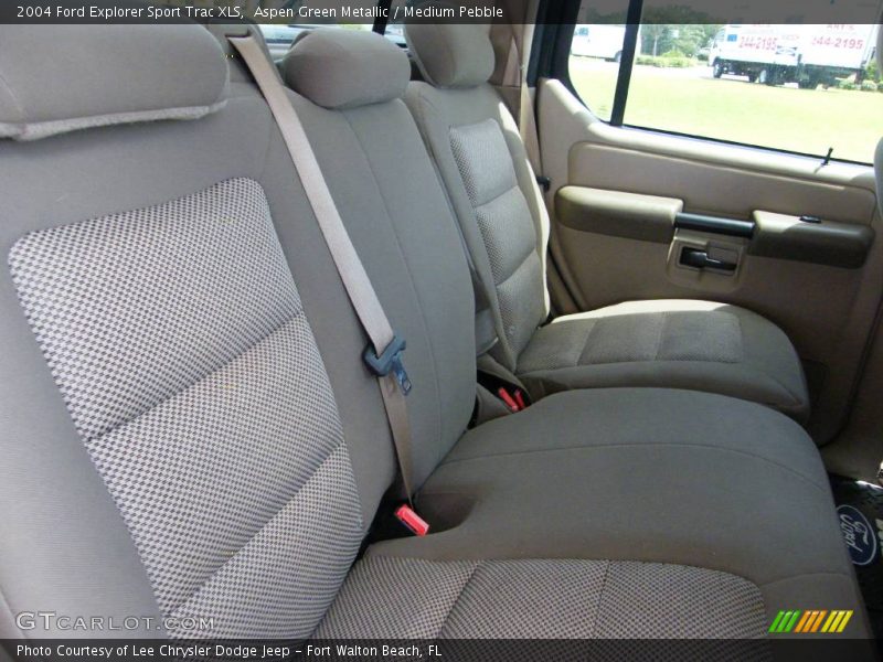 Aspen Green Metallic / Medium Pebble 2004 Ford Explorer Sport Trac XLS
