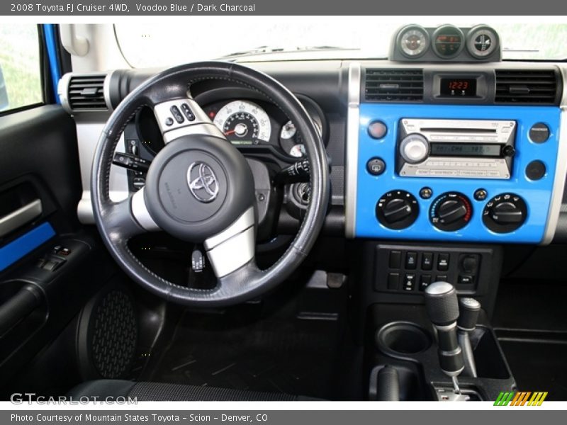 Voodoo Blue / Dark Charcoal 2008 Toyota FJ Cruiser 4WD