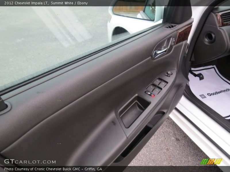 Summit White / Ebony 2012 Chevrolet Impala LT