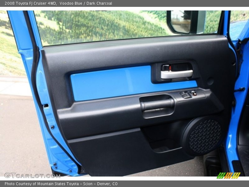 Voodoo Blue / Dark Charcoal 2008 Toyota FJ Cruiser 4WD