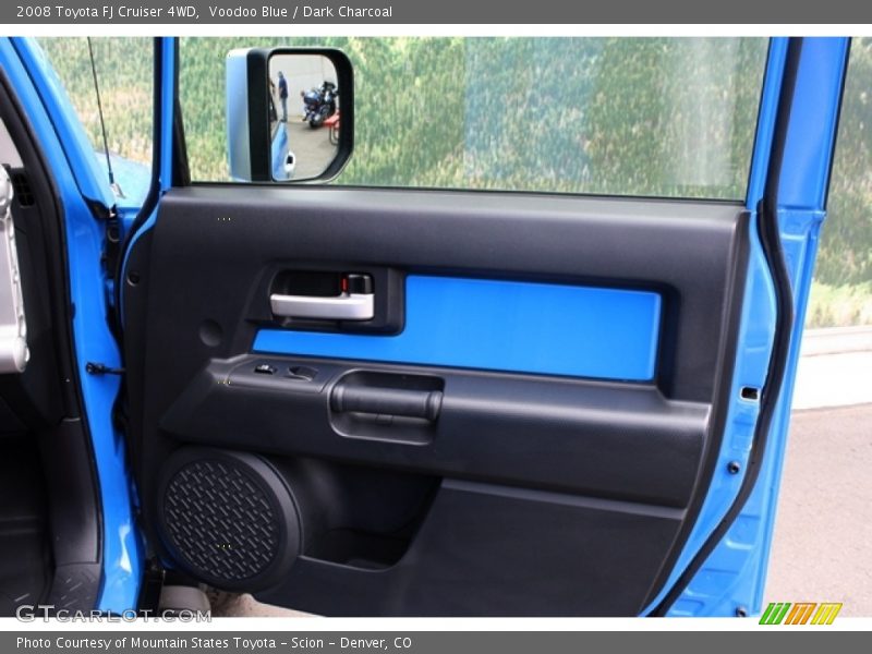 Voodoo Blue / Dark Charcoal 2008 Toyota FJ Cruiser 4WD