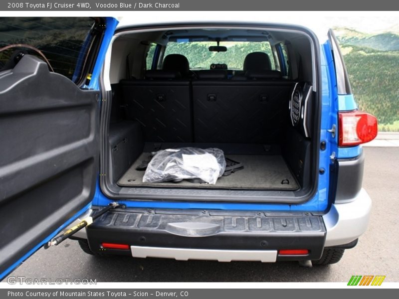 Voodoo Blue / Dark Charcoal 2008 Toyota FJ Cruiser 4WD
