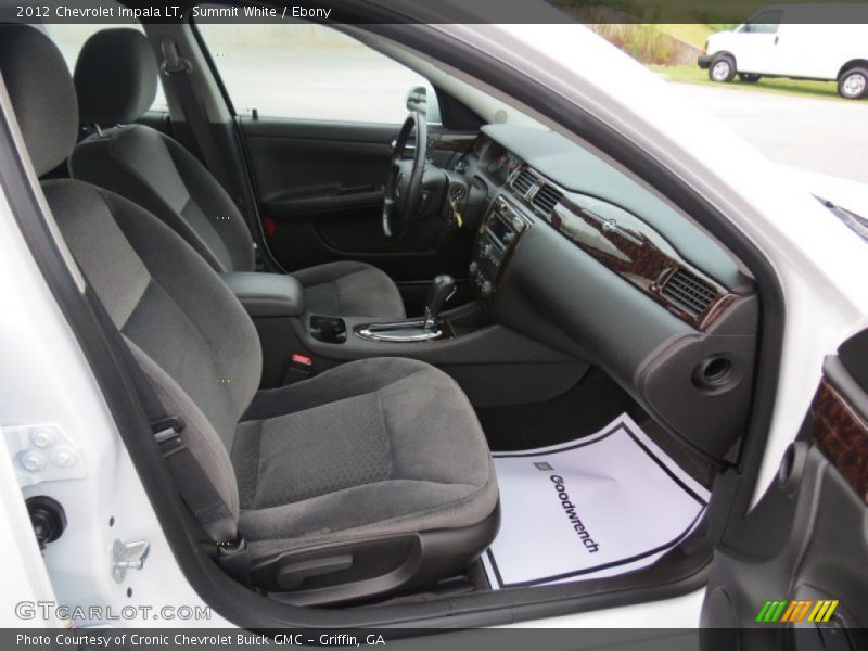 Summit White / Ebony 2012 Chevrolet Impala LT