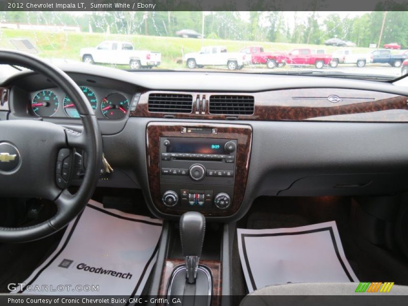 Summit White / Ebony 2012 Chevrolet Impala LT