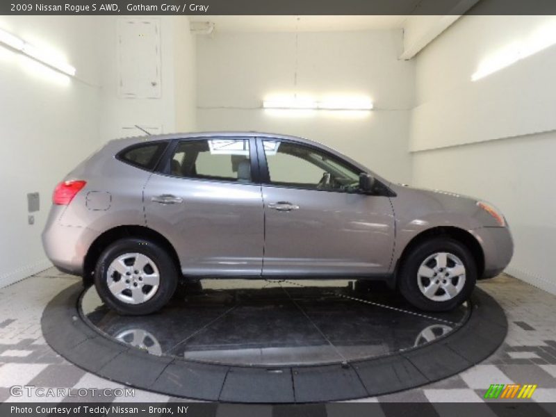 Gotham Gray / Gray 2009 Nissan Rogue S AWD