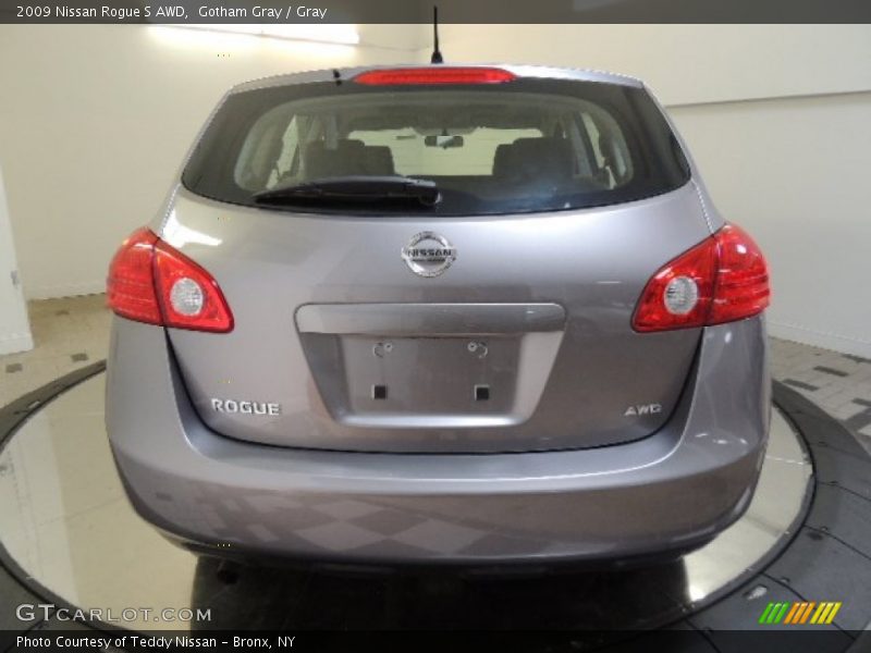 Gotham Gray / Gray 2009 Nissan Rogue S AWD