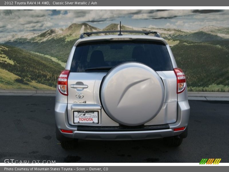 Classic Silver Metallic / Ash 2012 Toyota RAV4 I4 4WD