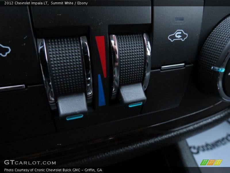 Summit White / Ebony 2012 Chevrolet Impala LT