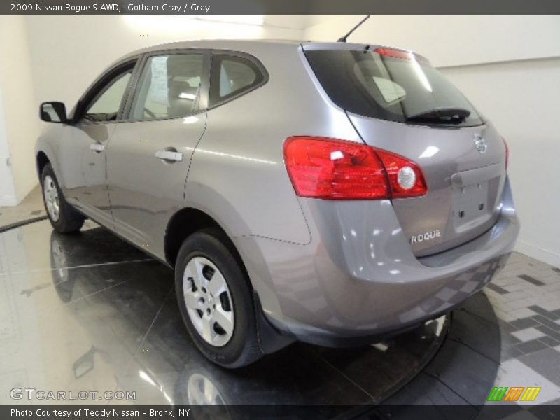 Gotham Gray / Gray 2009 Nissan Rogue S AWD
