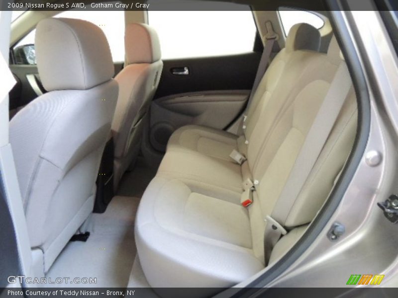 Gotham Gray / Gray 2009 Nissan Rogue S AWD