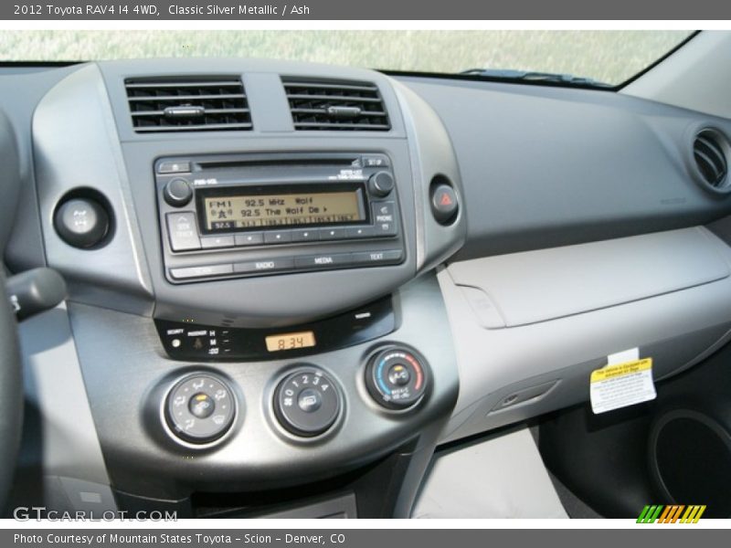 Classic Silver Metallic / Ash 2012 Toyota RAV4 I4 4WD