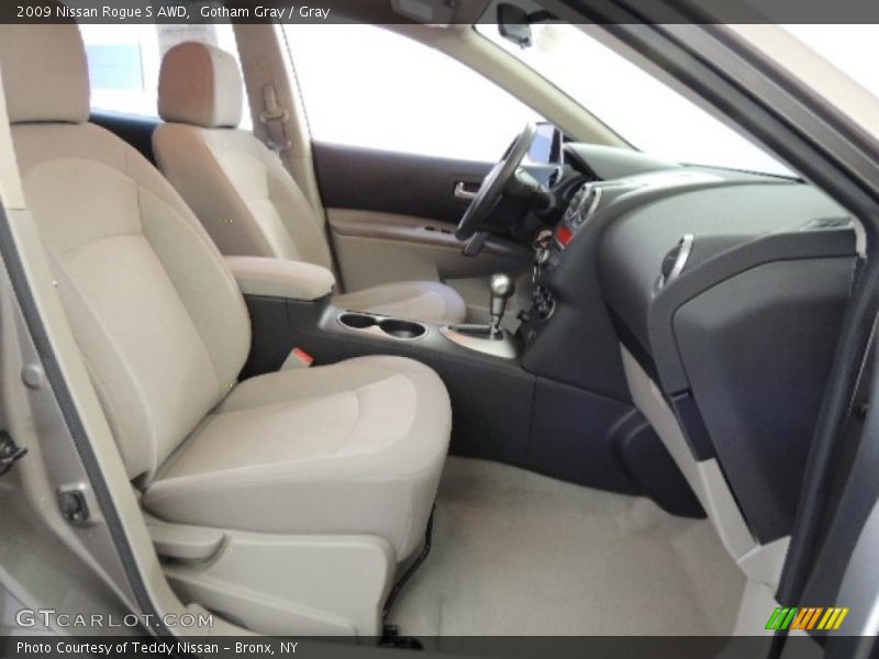 Gotham Gray / Gray 2009 Nissan Rogue S AWD